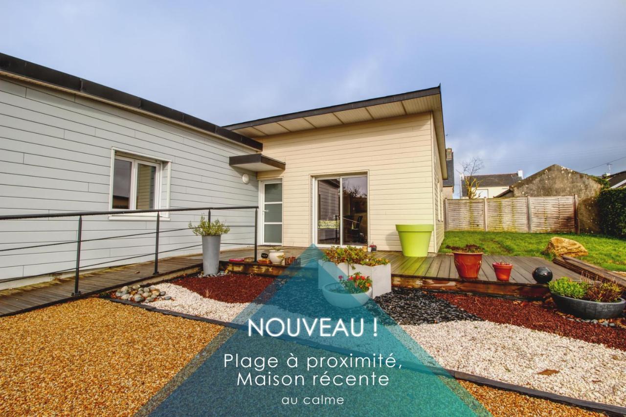 Апартаменты Maison Koant Ker - Proche Plage Tregana, Cadre Agreable Et Reposant, Sympathique Maison Au Calme Avec Petite Vue Mer Locmaria-Plouzane Экстерьер фото